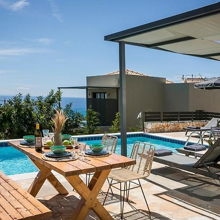 Villa Blue Sea Spathíon Eksteriør billede