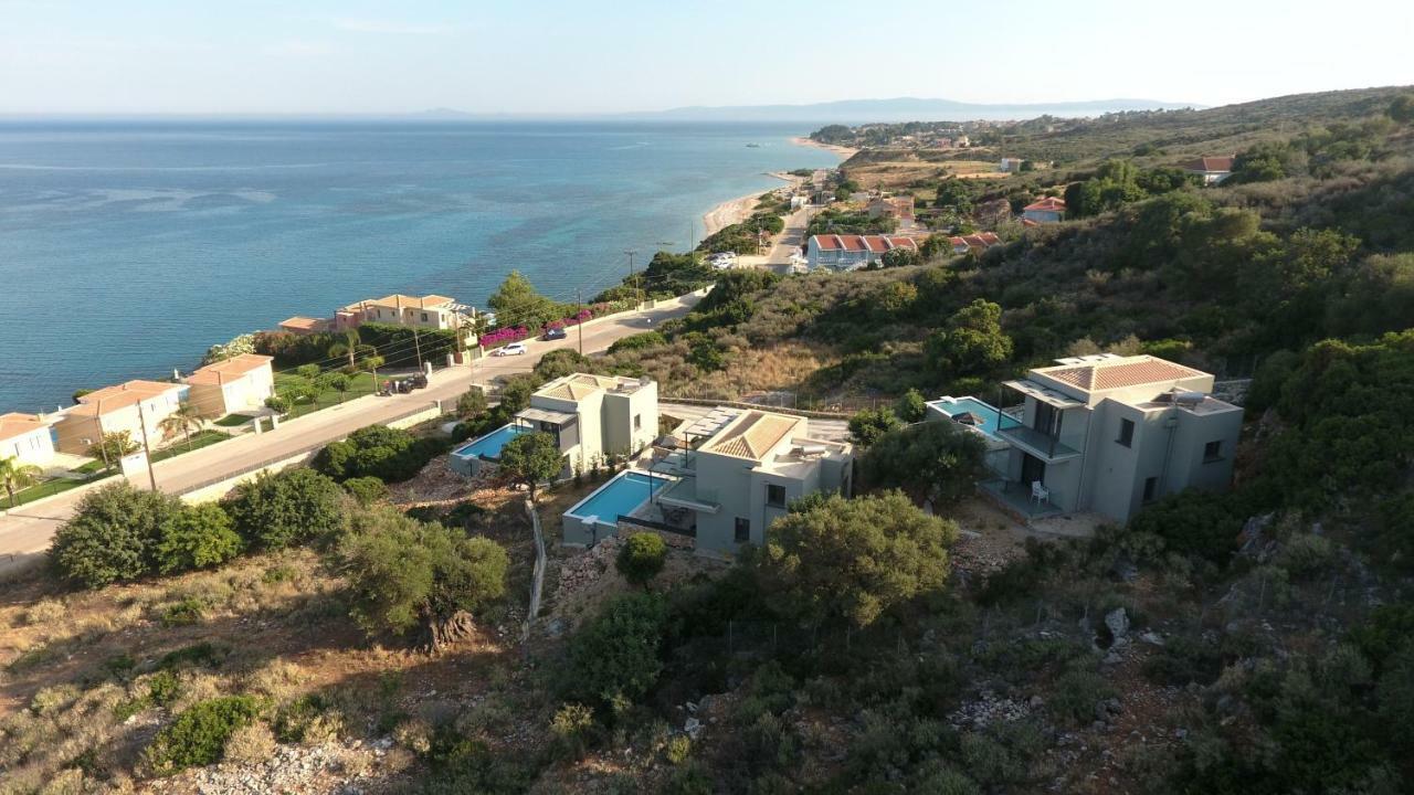 Villa Blue Sea Spathíon Eksteriør billede