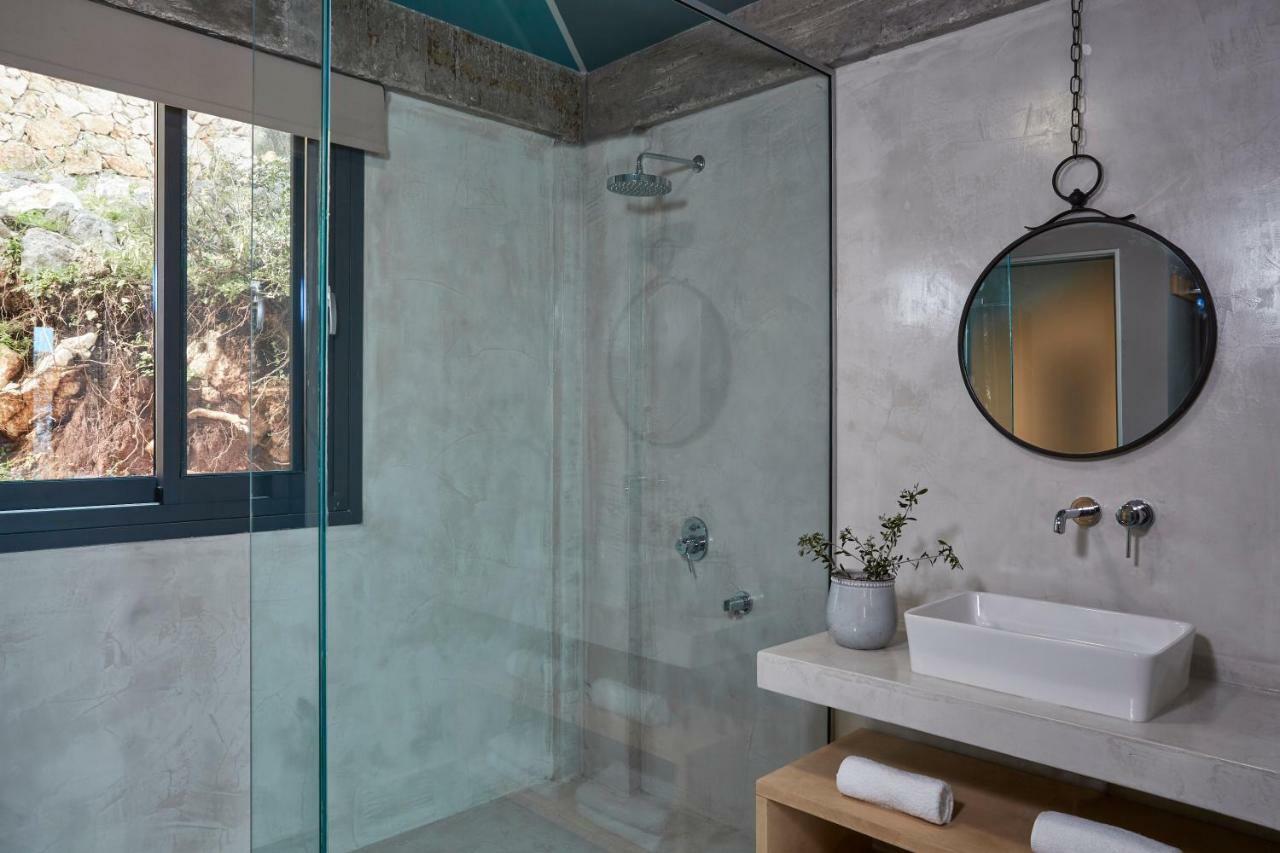 Villa Blue Sea Spathíon Eksteriør billede